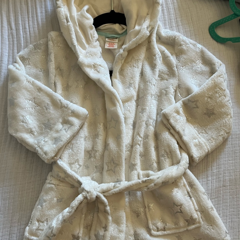 Kids Soft hooded towel with stars